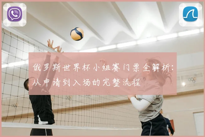 俄罗斯世界杯小组赛门票全解析:从申请到入场的完整流程